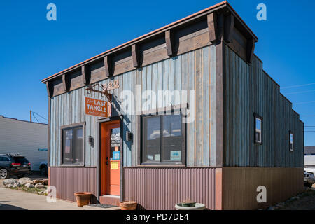 Fairplay, 4. Mai: Die historische South Park City am 4. Mai 2017 an Fairplay, Colorado Stockfoto