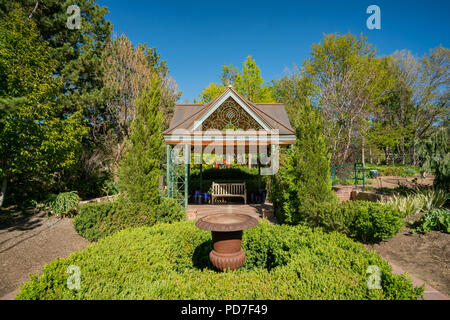 Denver, 5. Mai: Die schöne Denver Botanic Gardens am 5. Mai 2017 in Denver, Colorado Stockfoto