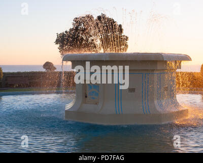 Tom Parker Brunnen in Napier Stockfoto