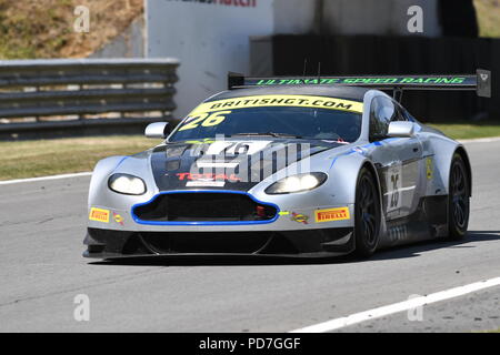 Britische GT Meisterschaft Brands Hatch Stockfoto