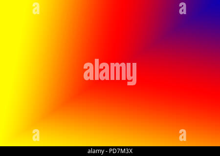 Rot Blau und Gelb Hintergrund Stockfoto