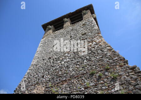 Kruja Schloss in Albanien Stockfoto