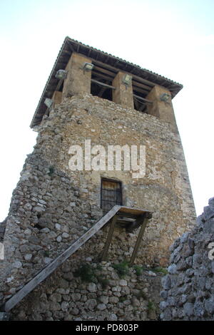 Kruja Schloss in Albanien Stockfoto