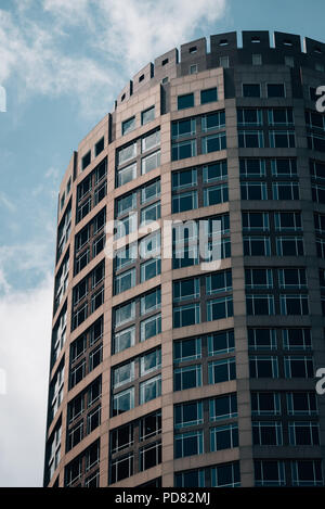 Die modernen architektonischen Details in Boston, Massachusetts Stockfoto