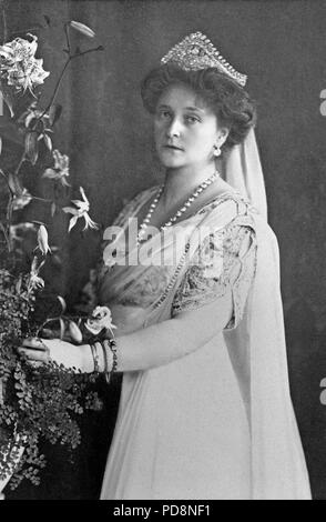 Zar Nikolaus II. von Russland. 1868-1918. Der letzte Kaiser von Russland. Hier sehen Sie seine Frau Kaiserin Alexandra. 1872-1918. Stockfoto