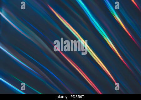 Mehrfarbiger Hintergrund imitieren Hologramm. Stockfoto