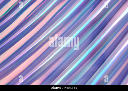 Mehrfarbiger Hintergrund imitieren Hologramm. Stockfoto