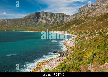 Küstenlandschaft des Kogelberg Biosphere Reserve in der Nähe von Kapstadt, Südafrika. Stockfoto