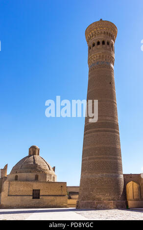 Die kalyan Minarett - Buchara, Usbekistan Stockfoto