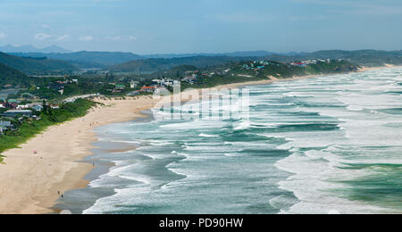 Wilderness Beach an der Garden Route in der Western Cape Provinz, in Südafrika. Stockfoto