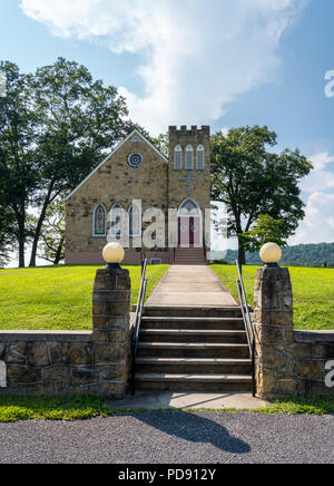 Mount Tabor Evangelisch-methodistische Kirche in Maryland Stockfoto