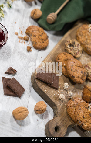 Frische hausgemachte süßes Gebäck Stockfoto