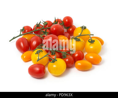 Auswahl der Erbe Tomaten Stockfoto