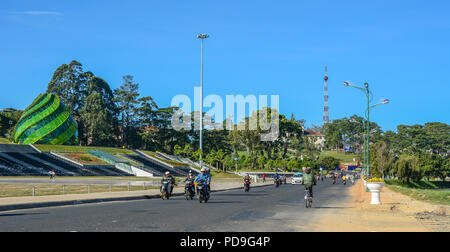 Dalat, Vietnam - Jan 25, 2016. Lam Vien Park in Downtown in Dalat, Vietnam. Dalat ist im zentralen Hochland von Vietnam. Stockfoto