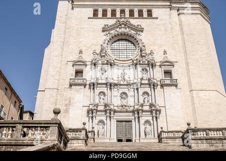 Kathedrale der Heiligen Maria von Girona Stockfoto