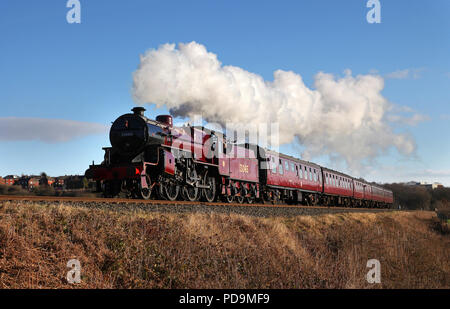 Krabbe 13065 Durchläufe Grate an den ELR 1.2.15 Stockfoto