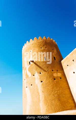 Al Zubara Fort حصن الزبارة‎ oder Az Zubara (h) Fort, Al Shamal municipality, Katar Stockfoto