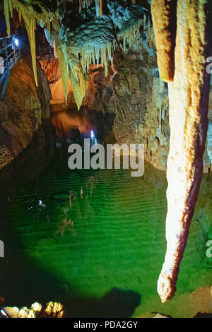 Der Su Mannau Höhle ist in das Gebiet der Gemeinde Fluminimaggiore im Süden Sardiniens entfernt. Stockfoto