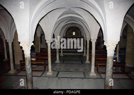 Die Krypta von San Miniato al Monte, Florenz, Toskana, Italien Stockfoto