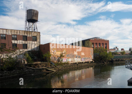 Gowanus canal Brooklyn New York City Stockfoto