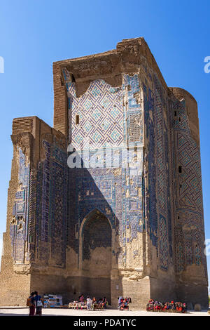 Ruinen von ak-saray Palace - Shakhrisabz, Usbekistan Stockfoto