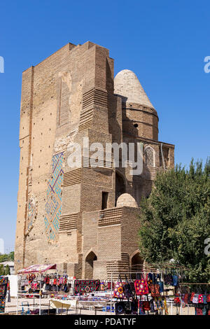 Ruinen von ak-saray Palace - Shakhrisabz, Usbekistan Stockfoto