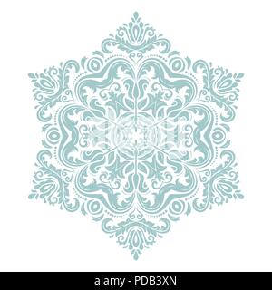 Orientalische vector Pattern mit Arabesken und florale Elemente Stock Vektor