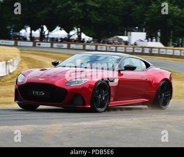 Aston Martin DBS Superleggera, Michelin Supercar Run, Festival der Geschwindigkeit - das Silberne Jubiläum, Goodwood Festival der Geschwindigkeit, 2018, Motorsport, automobi Stockfoto