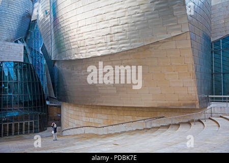 Guggenheim Museum, Bilbao, Spanien Stockfoto