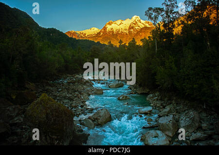 Patagonien, Sektor Hornopiren Stockfoto