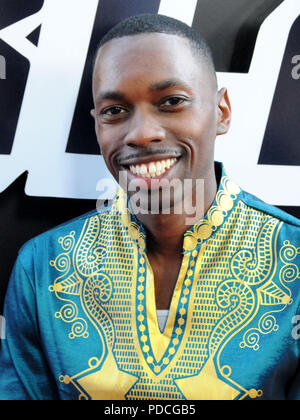 BEVERLY HILLS, Ca - 8. AUGUST: Schauspieler Melvin Jackson jr nimmt an den Los Angeles Premiere von Focus Features ''BlacKkKlansman' am 8. August 2018 bei der Akademie Samuel Goldwyn Theater in Beverly Hills, Kalifornien. Foto von Barry King/Alamy leben Nachrichten Stockfoto