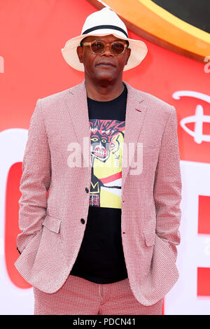 Die UK-Premiere von "Incredibles 2' am BFI Southbank - Ankunft mit: Samuel L. Jackson Wo: London, Großbritannien Wann: 08 Jun 2018 Credit: Mario Mitsis/WENN.com gehalten Stockfoto