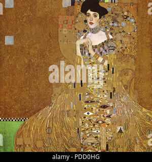 Porträt der Adele Bloch-Bauer I, Klimt, Gustav, 1907. Stockfoto