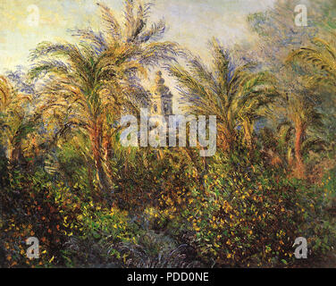 Garten in Bordighera, Eindruck von Morgen, Monet, Claude, 1884. Stockfoto