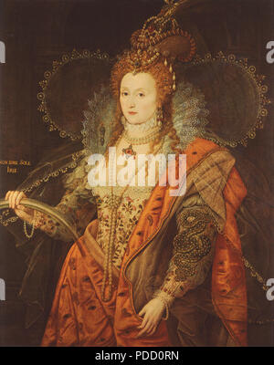 Queen Elizabeth I, Oliver, Isaak. Stockfoto