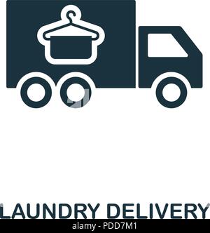 Wäsche- kreative Symbol. Einfaches element Abbildung. Wäsche- konzept Symbol Design aus Reinigung Sammlung. Für mobile verwendet werden. Stock Vektor