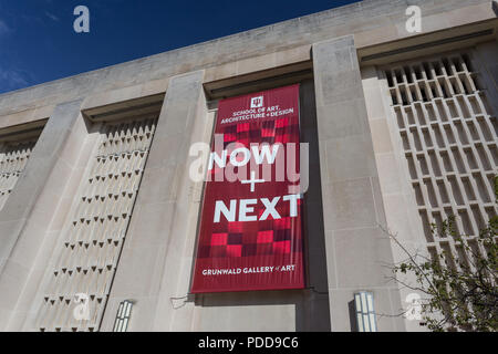 BLOOMINGTON, IN, USA - Oktober 22, 2017: Schule für Kunst, Architektur und Design auf dem Campus der Universität von Indiana. Stockfoto