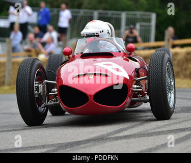 Jason Wright, Ferrari 156, Sharknose, Nachkriegszeit Grand Prix Autos, Festival der Geschwindigkeit - das Silberne Jubiläum, Goodwood Festival der Geschwindigkeit, 2018, Motorsport Stockfoto