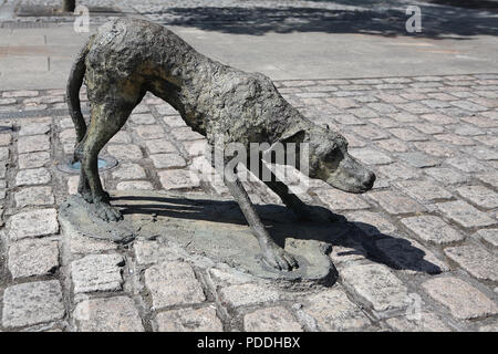Irische Hungersnot Skulptur Stockfoto