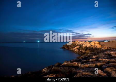 Die Landschaft für die Cornish Tartus Stockfoto