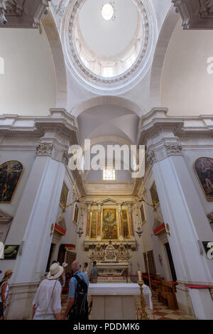 Die Kathedrale in Dubrovnik, Kroatien, Europa Stockfoto