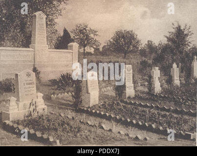 55 BASA-237 K -1-361-15 - Aus dem Westen vor. Deutscher Friedhof in Beaulieu-Ecuvilly. Stockfoto