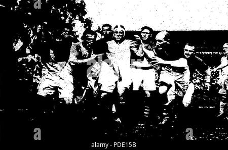 98 Championnat de France de Rugby 1934 Anglet - Biarritz, Les Avants bayonnais assurent l'Avantage de Touche Stockfoto