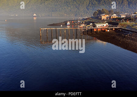 Patagonien, Sektor Hornopiren Stockfoto