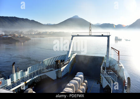 Patagonien, Sektor Hornopiren Stockfoto