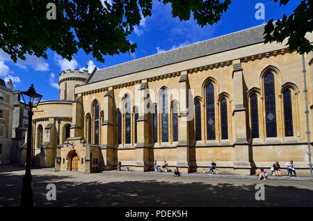 Temple Church, inneren Tempel, London, England, UK. Jahrhunderts von den Templern erbaut Stockfoto