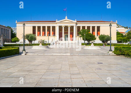 Dekanat Universität Athen, Griechenland Stockfoto