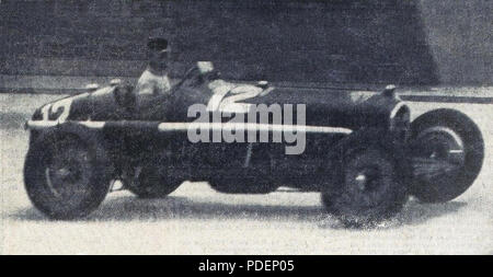 212 Louis Chiron, Sieger Coupe du Grand Prix de l'ACF 1934, sur Alfa Romeo P3 Stockfoto
