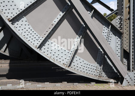 Scherzer rolling lift Bridge Stockfoto