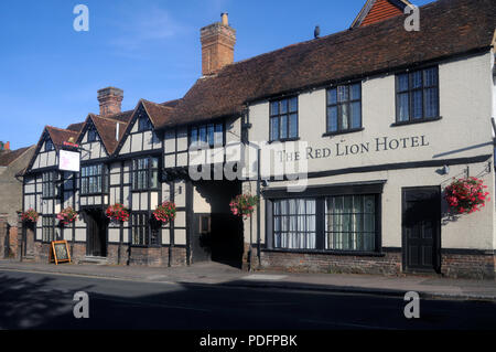 Das Red Lion Hotel, in Wendover, Buckinghamshire, England Stockfoto